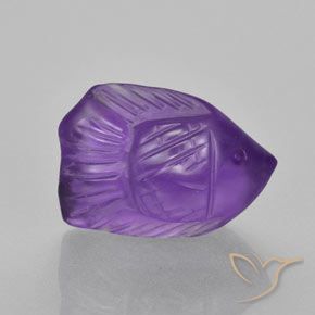 6.35ct Natural Medium Violet Amethyst, Fancy, Transparent