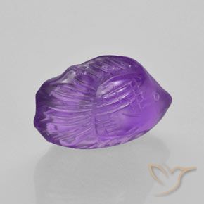 Amethyst Gemstone in 16 x 12 mm (calibrated) Size for Sale, Amethyst Stone in Medium Violet Color