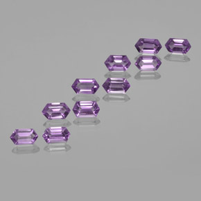 0.6ct Hexagon Cut Violet Amethyst Gem for sale 0.6ct Hexagon Cut Violet Amethyst Gem (ID: 370665)