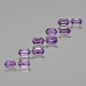 0.6ct Hexagon Cut Violet Amethyst for sale thumb image of 0.6ct Hexagon Cut Violet Amethyst (ID: 370666)