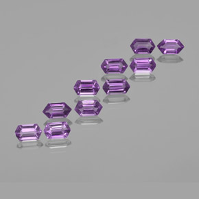 0.6ct Hexagon Cut Violet Amethyst Gem for sale 0.6ct Hexagon Cut Violet Amethyst Gem (ID: 370670)