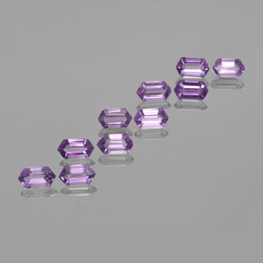 0.6ct Hexagon Cut Violet Amethyst Gem for sale 0.6ct Hexagon Cut Violet Amethyst Gem (ID: 370671)