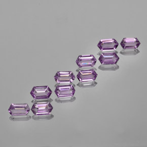 Medium Violet Ametista Gem - 0.5ct Taglio esagonale (ID: 370672)