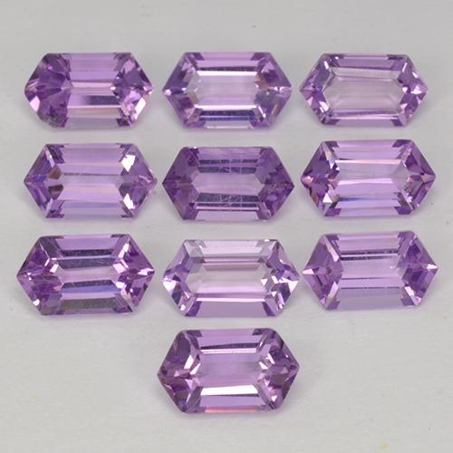 0.6ct Hexagon Cut Violet Amethyst Gem for sale 0.6ct Hexagon Cut Violet Amethyst Gem (ID: 370673)