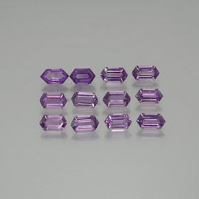 0.6ct Hexagon Cut Violet Amethyst Gem for sale 0.6ct Hexagon Cut Violet Amethyst Gem (ID: 370729)