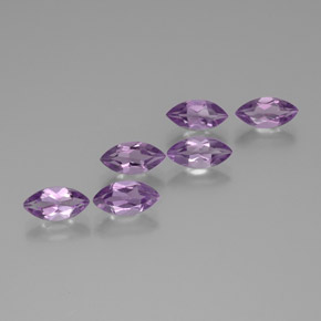 Medium Violet Amethyst Edelstein - 1ct Marquiseschliff (ID: 370861)