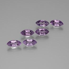 Medium Violet Аметист Камень - 1ct Фасетная Маркиза (ID: 370862)