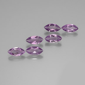 Medium Violet Аметист Камень - 0.9ct Фасетная Маркиза (ID: 370895)