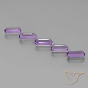 Amethyst Gemstones in 9.1 x 4.5 mm Size for Sale, Amethyst Stones in Purplish Violet Color