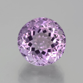6.97 ct Violet Amethyst Gemstone, Amethyst Gem in Round Facet Shape for Sale.