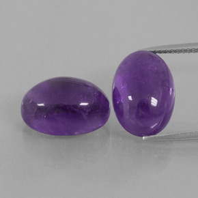8ct Oval Cabochon Violet Amethyst Gem for sale 8ct Oval Cabochon Violet Amethyst Gem (ID: 392685)