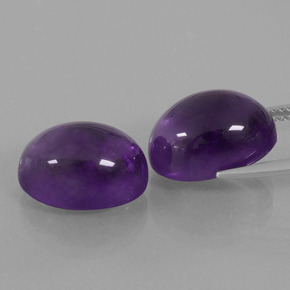Amethyst Gemstone in 14 x 10 mm (calibrated) Size for Sale, Amethyst Stone in Violet Color