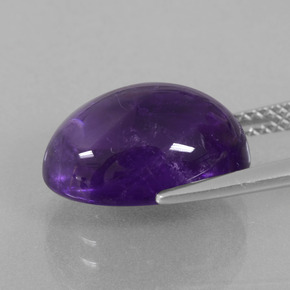 Amethyst Gemstone in 14 x 10 mm (calibrated) Size for Sale, Amethyst Stone in Violet Color