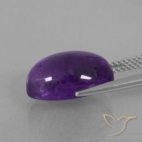 Amethyst Gemstone in 14 x 10 mm (calibrated) Size for Sale, Amethyst Stone in Medium Violet Color