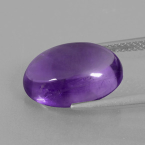 Amethyst Gemstone in 14 x 10 mm (calibrated) Size for Sale, Amethyst Stone in Violet Color