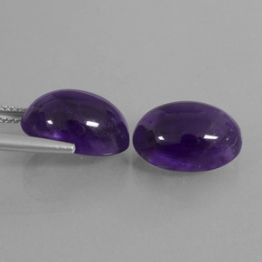 Amethyst Gemstone in 14 x 10 mm (calibrated) Size for Sale, Amethyst Stone in Violet Color