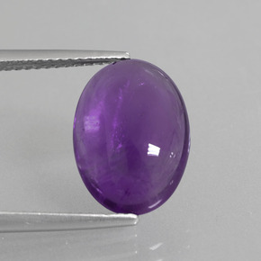 4.7ct Oval Cabochon Violet Amethyst Gem for sale 4.7ct Oval Cabochon Violet Amethyst Gem (ID: 409753)