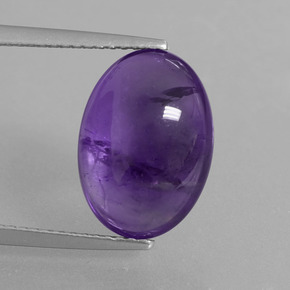 6.2ct Oval Cabochon Violet Amethyst Gem for sale 6.2ct Oval Cabochon Violet Amethyst Gem (ID: 409776)