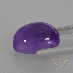 Amethyst Gemstone in 12 x 10 mm (calibrated) Size for Sale, Amethyst Stone in Medium Violet Color