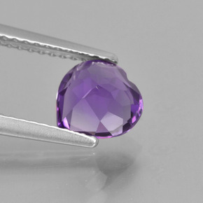 Amethyst Gemstone in 7 x 7 mm (calibrated) Size for Sale, Amethyst Stone in Violet Color