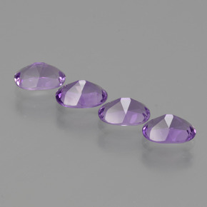 Amethyst Gemstone in 7 x 5 mm (calibrated) Size for Sale, Amethyst Stone in Violet Color