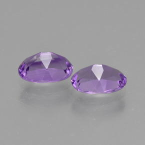 Amethyst Gemstones in 7 x 5 mm (calibrated) Size for Sale, Amethyst Stones in Violet Color