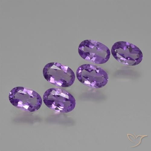 2.39ctw Natural Medium Violet Amethyst, Oval, VVS-VS