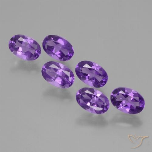 2.51ctw Natural Intense Violet Amethyst, Oval, VVS-VS