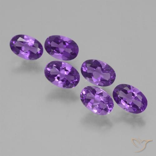 2.56ctw Natural Intense Violet Amethyst, Oval, VVS-VS