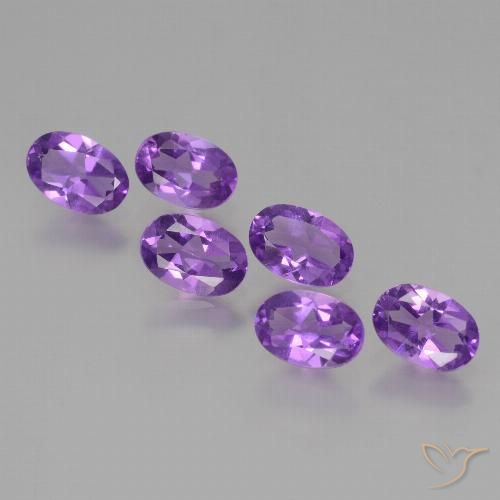2.35ctw Natural Intense Violet Amethyst, Oval, VS
