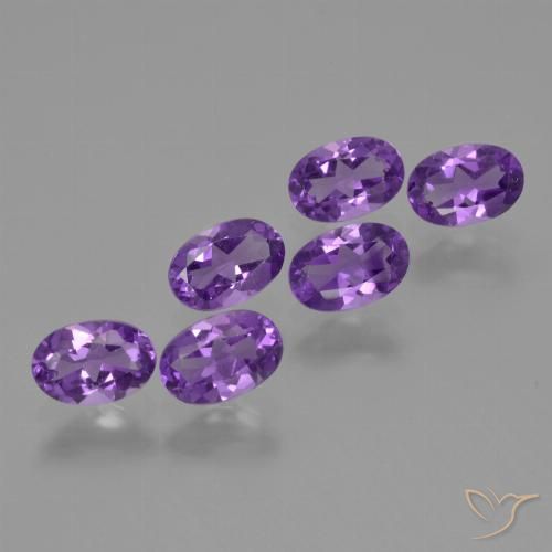 2.49ctw Natural Deep Violet Amethyst, Oval, VVS-VS