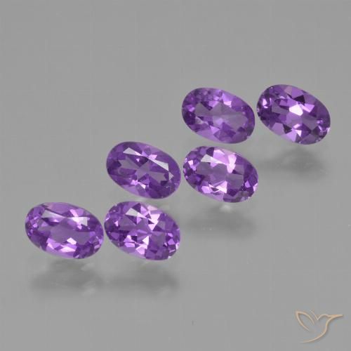 2.52ctw Natural Medium Purplish Violet Amethyst, Oval, VVS-VS