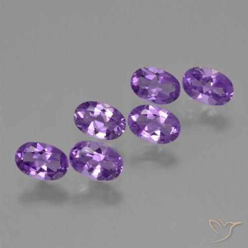 2.35ctw Natural Medium Violet Amethyst, Oval, VS