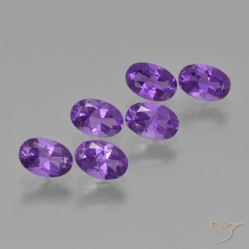 2.53ctw Natural Medium Violet Amethyst, Oval, VVS-VS