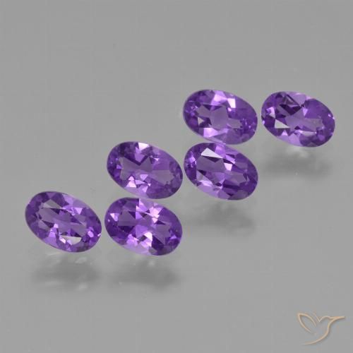 2.53ctw Natural Intense Violet Amethyst, Oval, VVS-VS