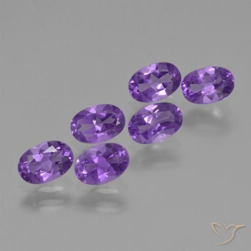 2.64ctw Natural Medium Violet Amethyst, Oval, VVS-VS