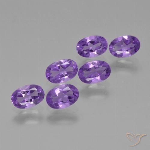 2.49ctw Natural Medium Violet Amethyst, Oval, VVS-VS