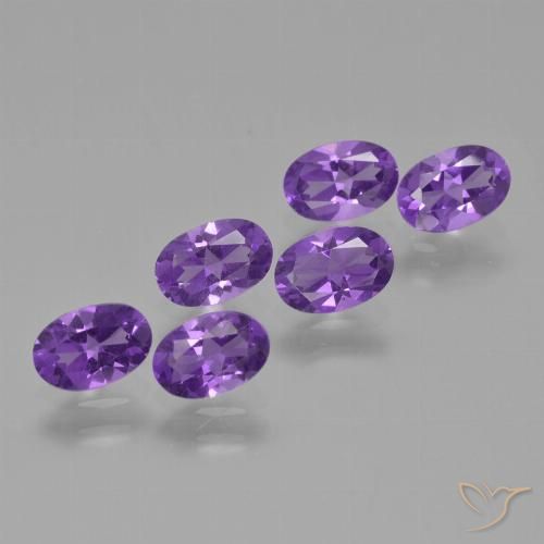 2.46ctw Natural Deep Violet Amethyst, Oval, VVS-VS