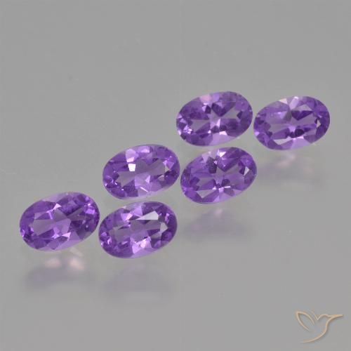 2.49ctw Natural Medium Violet Amethyst, Oval, VVS-VS