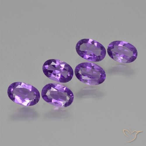 2.29ctw Natural Medium-Dark Violet Amethyst, Oval, VVS-VS