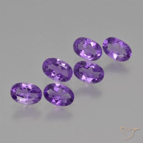 2.43ctw Natural Intense Violet Amethyst, Oval, VVS-VS