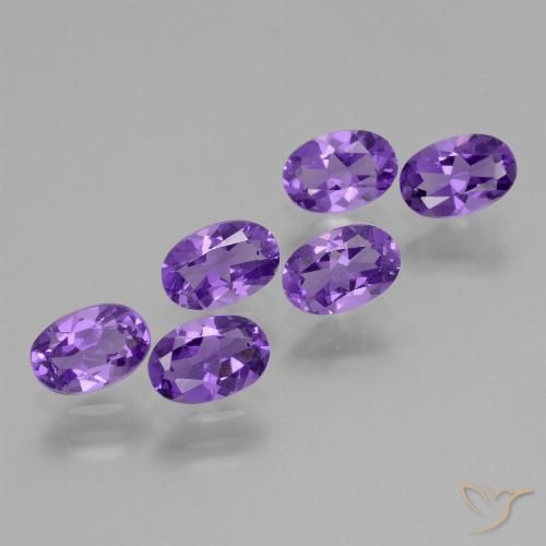 2.46ctw Natural Medium Violet Amethyst, Oval, VVS-VS