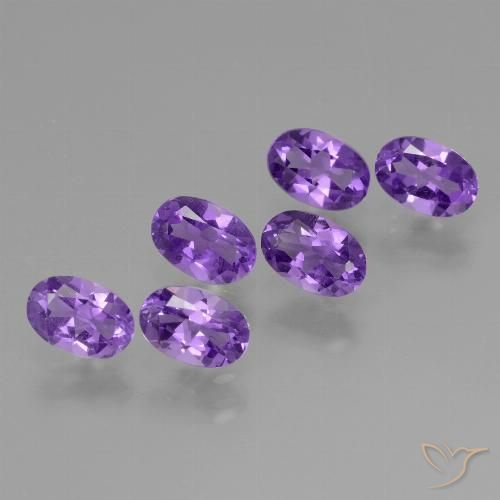 2.52ctw Natural Medium Violet Amethyst, Oval, VVS-VS