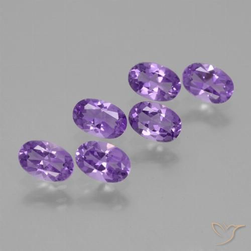 2.39ctw Natural Vivid Violet Amethyst, Oval, VVS-VS