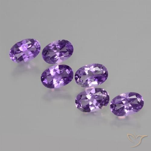 2.57ctw Natural Medium Violet Amethyst, Oval, VVS-VS