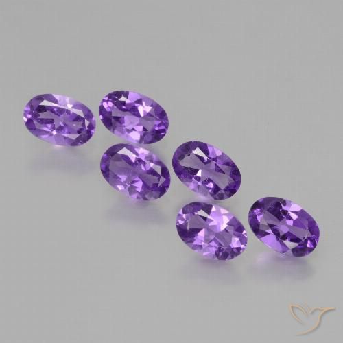 2.35ctw Natural Medium Violet Amethyst, Oval, VVS-VS