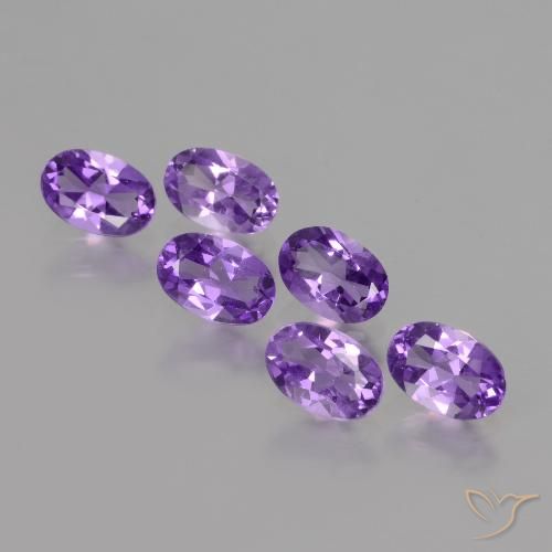 2.42ctw Natural Medium Violet Amethyst, Oval, VVS-VS