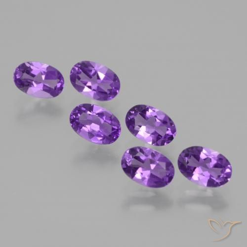 2.55ctw Natural Intense Violet Amethyst, Oval, VVS-VS