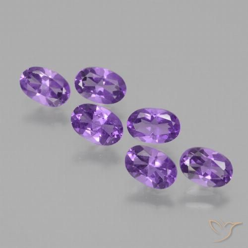 2.47ctw Natural Medium Violet Amethyst, Oval, VVS-VS