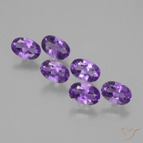 2.45ctw Natural Deep Violet Amethyst, Oval, VVS-VS